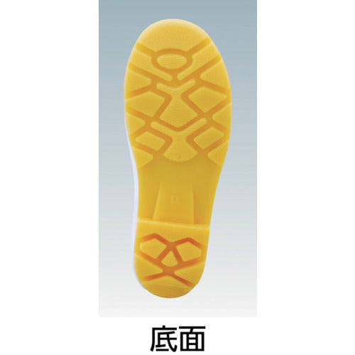 HEIGI 안전 내유 장화 화이트 28.0 cm HG-2801W-280 1 다리