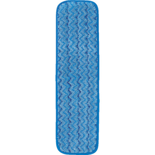 ラバーメイド　モップ　クイックコネクト　モッピングシステム　マイクロファイバー　水拭き用　ブルー　縦１４０×横４７０ｍｍ　Q410BL　1 個