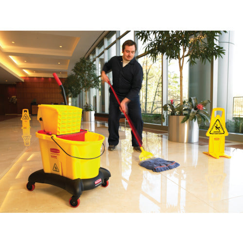 Rubbermaid [Sold out and discontinued] Gripper clamp style handle, green, H24606, 1 piece