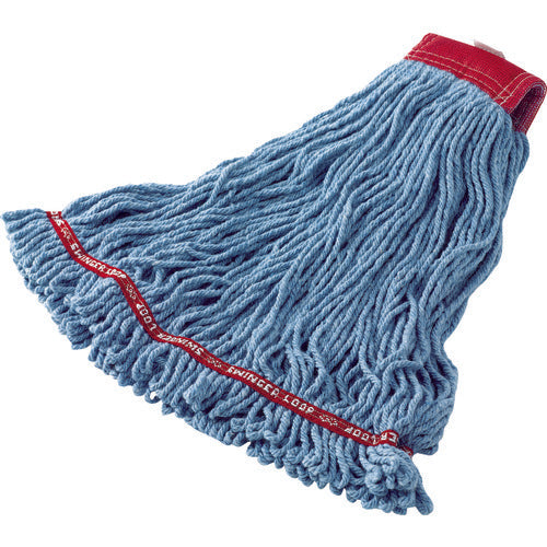 Rubbermaid [Sold out and discontinued] Swing Loop Shrinkless Mop Wet Type Blue C2520665 1 pc