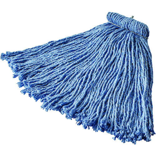 Rubbermaid [Sold out and discontinued] Premium Bolt-on Blend Mop Blue F56665 1 piece