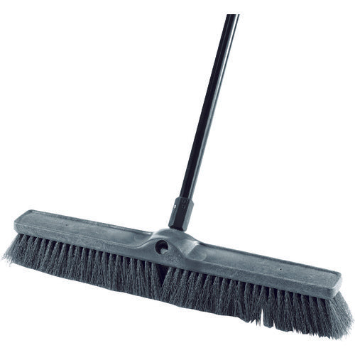 고무 하녀 【판매 폐번】 플로어 스윕 소프트 타입 폴리 프로필렌 라이트 그레이 186121375 1 개