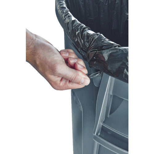 Rubbermaid Round Brute Container with Slits, 166.5L, White, 177974001, 1 pc