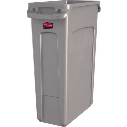 Rubbermaid Slim Jim Container with Vent, 87.1L, Beige, 35406002, 1 pc