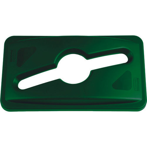 러버 메이드 슬림 짐 컨테이너용 뚜껑 싱글 스트림 방식 그린 178837306 1개