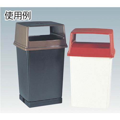 ラバーメイド　【売切廃番】グラットンコンテナ　ブラウン　256B03　1 個