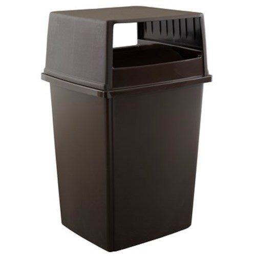 Rubbermaid Glutton Container Lid Food Top (with inner lid) Brown 256X03 1 piece