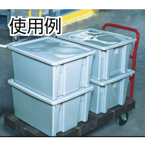 Rubbermaid Pallet Tote Box, Grey, 172175, 1 piece