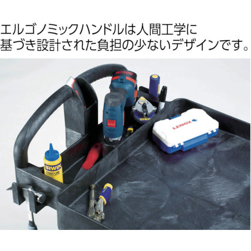 ラバーメイド　エグゼクティブヘビーデューティーユーティリティーカート　静音　ＢＫ　186753507　1 台