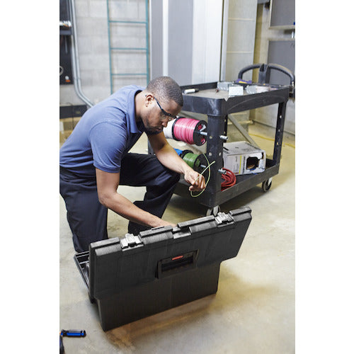 고무 헤비 듀티 유틸리티 카트 블랙 454607 1 대