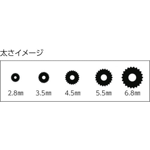 Ｄｉｏ　網押えゴム７ｍ巻　太さ２．８ｍｍ　グレー　211512　1 巻