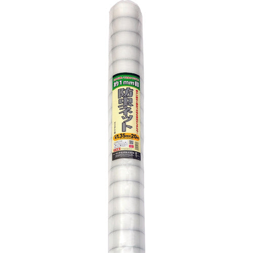 Ｄｉｏ　農園芸用　銀糸入り防虫ネット　透明　透光率９０％　１．３５ｍ×２０ｍ　417648　1 巻