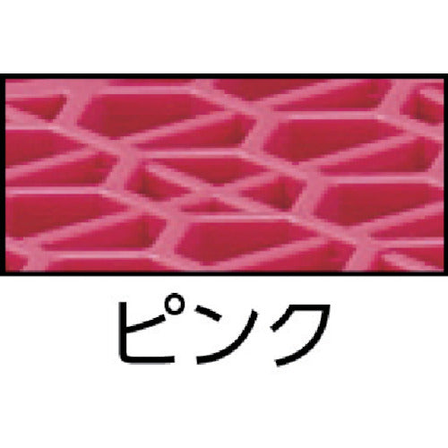 ＴＲＵＳＣＯ　樹脂台車　アクロキャリー　６００Ｘ３９０　ピンク　AC-1-P　1 台