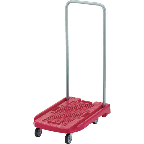 TRUSCO Plastic Cart Acro Carry 600X390 Pink with Stopper AC-1-PS 1 Unit