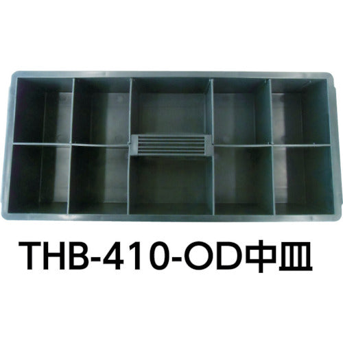 ＴＲＵＳＣＯ　ハードボックス　全長４２０ｍｍ　ＯＤ色　THB-410-OD　1 個