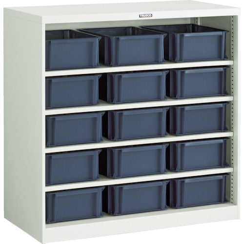 TRUSCCO 컨테이너 랙 케이스 밴 랙 케이스 CF형 TSK-910BKX15개 부착 304CF-SK15BK 1대