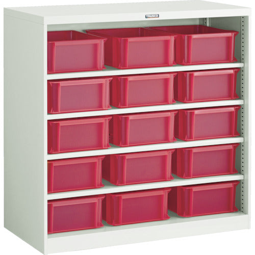 TRUSCCO 컨테이너 랙 케이스 밴 랙 케이스 CF형 TSK-910RX15개 부착 304CF-SK15R 1대