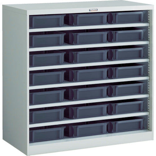 TRUSCO Container Rack Case Van Rack Case CF Type TSK-6BKX21 306CF-SK21BK 1 Unit