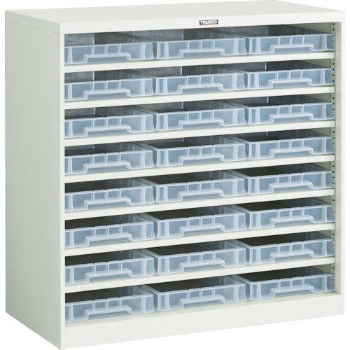 TRUSCO Container Rack Case Van Rack Case CF Type F-4TMX24 307CF-D24TM 1 Unit