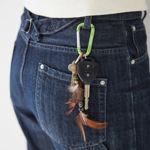 TRUSCO 카라비나 선경 5mmX50mm D형 블루 TKN550BL 1개