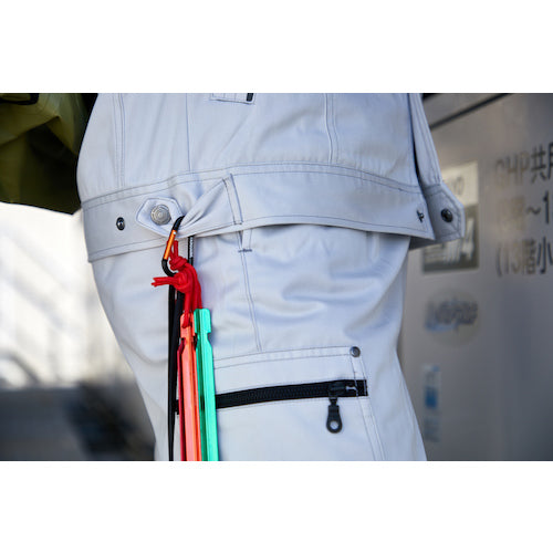 TRUSCO 카라비나 선경 5mmX50mm D형 블루 TKN550BL 1개