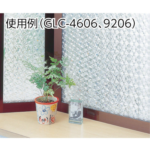 明和　窓飾りシートＧＬＣ−４６０６　４６ｃｍ丈×９０ｃｍ巻　GLC-4606　1 個