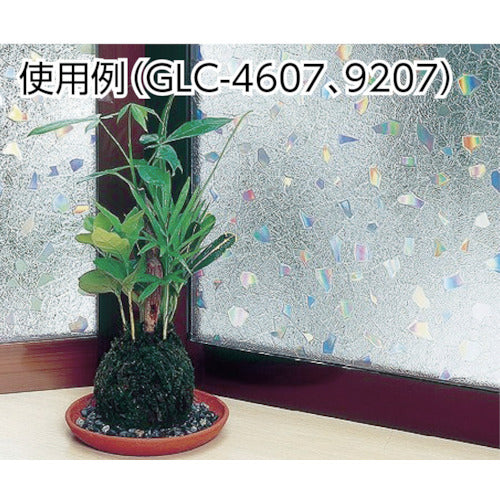 明和　窓飾りシートＧＬＣ−４６０７　４６ｃｍ丈×９０ｃｍ巻　GLC-4607　1 個