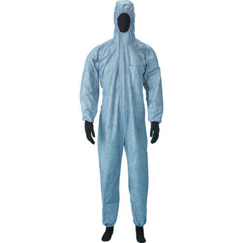 アゼアス　タイベック（Ｒ）製　続服　クラシックブルー　Ｌサイズ　6010-L　1 着