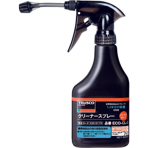 TRUSCO Alpha Cleaner Non-Gas Spray with Nozzle 350ml ECO-CL-S 1 bottle