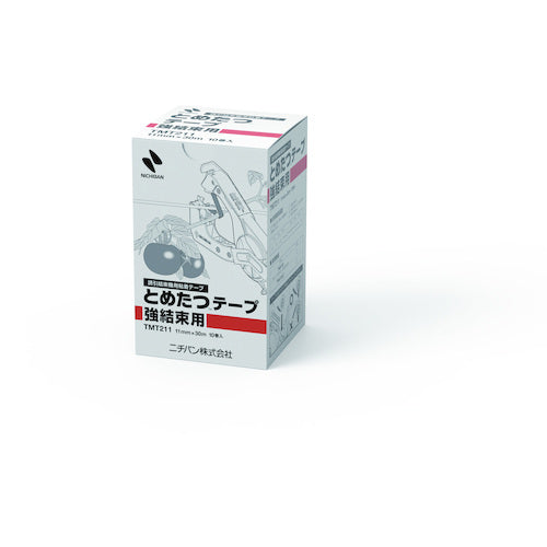 Nichiban Attractive Binding Machine, Tometatsu Tape, TMT111 (10 rolls) TMT111 1 box