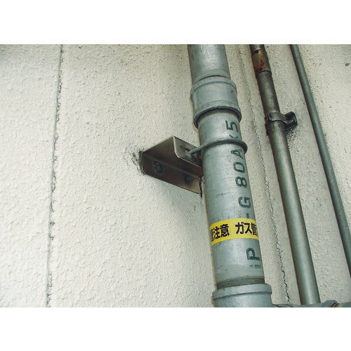 TRUSCO SGP U-Bolt, Unichrome, Nominal Diameter 40A, Thread Diameter W3/8, TSGP2-BT40A, 1 Piece