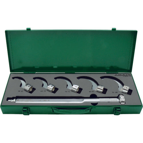 ASH 토크 렌치 걸쇠 스패너 세트 LC180N 부착 6pc LCK4000 1 S