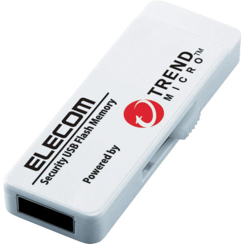 ELECOM 보안 기능 첨부 USB 메모리 2GB 1년 라이센스 MF-PUVT302GA1 1개