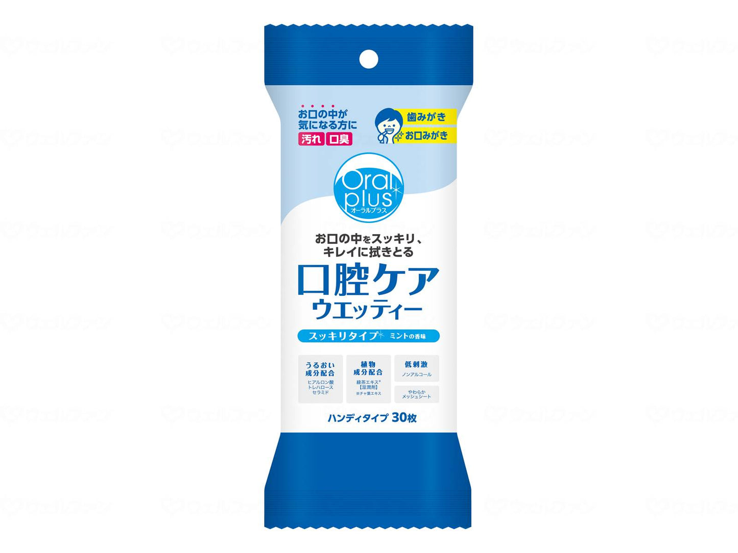 Asahi Group Foods Oral Plus Oral Care Wetness 30 pieces