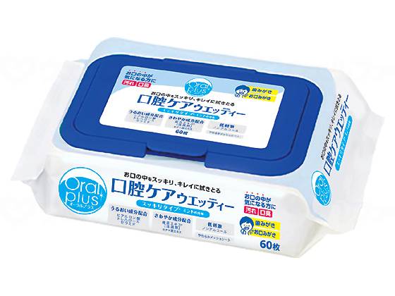 Asahi Group Foods Oral Plus Oral Care Wetness 60 pieces