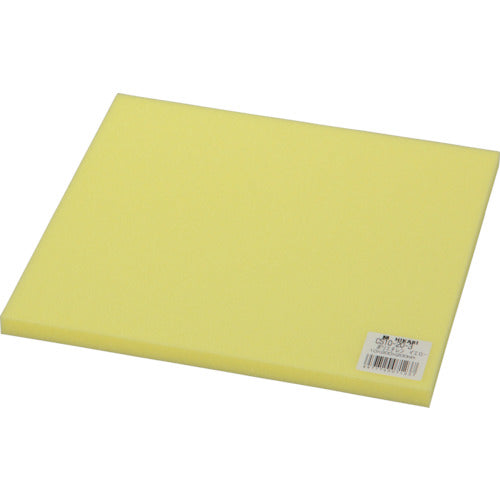 Light Polyethylene (Yellow) 10 x 200 mm square CS10-20-3 1 sheet