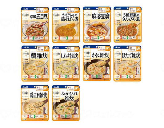 아사히 그룹 식품 밸런스 식단 혀로 부수는 10종 10개 세트 10종 10개 세트