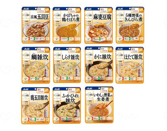 아사히 그룹 식품 밸런스 식단 혀로 부수기 11종 11개 세트 11종 11개 세트