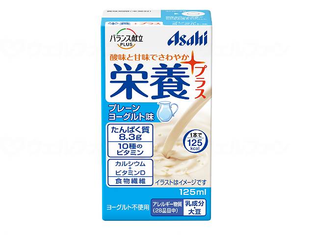 アサヒグループ食品ﾊﾞﾗﾝｽ献立PLUS　栄養ﾌﾟﾗｽ 個 ﾌﾟﾚｰﾝﾖｰｸﾞﾙﾄ味