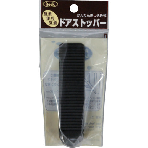 光　ドアストッパー黒　Ｐ式　KDS-100　1 個