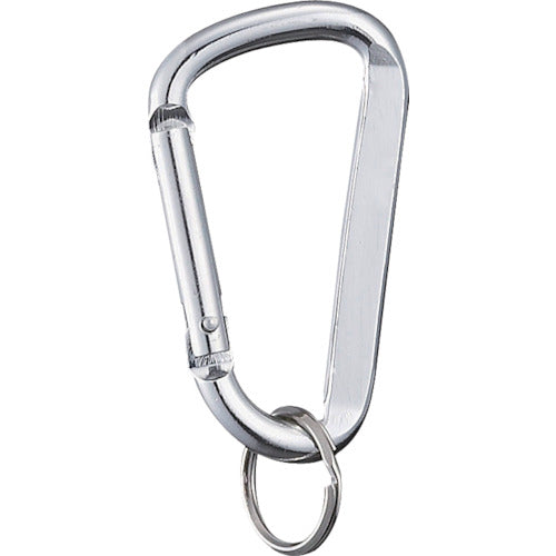 光　カラビナ　シルバー　６０ｍｍ　KRA-602　1 個