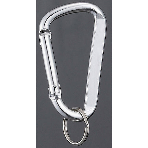 光　カラビナ　シルバー　６０ｍｍ　KRA-602　1 個