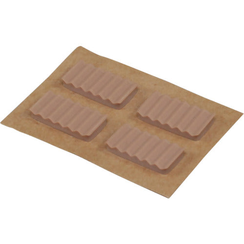 빛 웨이브 고무 쿠션 차 3 × 10 × 20mm KWR12-2 1 PK