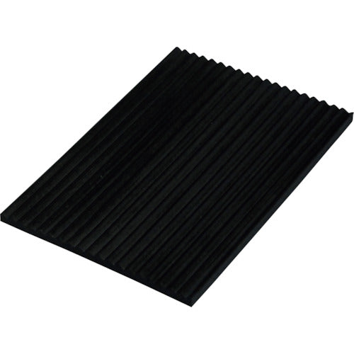 Light Wave Rubber Cushion Black 90 x 60 x 3 mm KWR69-1 1 PK