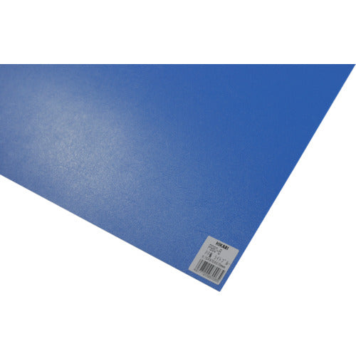 Light PP board, light blue, 0.75 x 970 x 570 mm, P980-6, 1 sheet