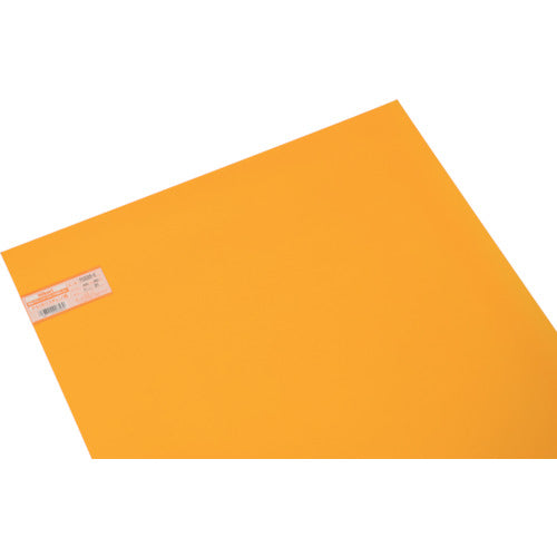 Light Polystyrene Plate Orange Transparent 600 x 900 x 0.5 mm PS9065-6 1 sheet