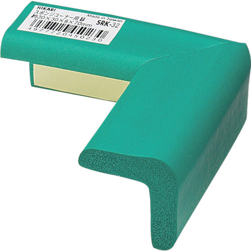 빛 스폰지 코너용 녹색 8×30×30×70mm SRK-32 1개