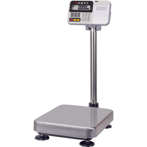A&amp;D dustproof and waterproof digital scale, capacity 60 kg, HW60KC, 1 unit