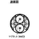 パトライト　電池式フラッシュ表示灯　レッド　PFH-BT-R　1 台