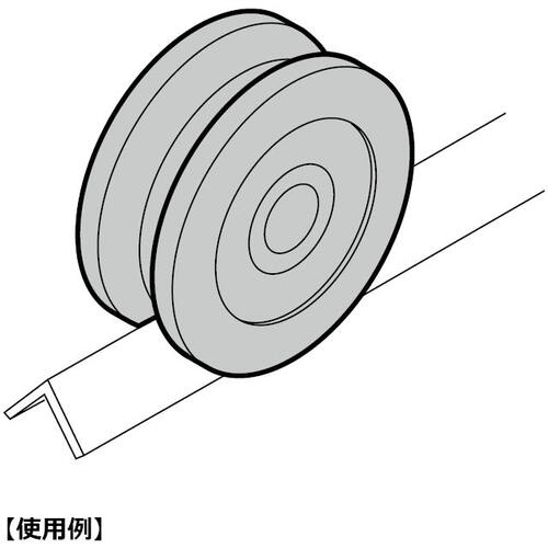 SUGATSUNE (200024787) JC100-75V Heavy Duty Door Roller JC100-75V 1 pc